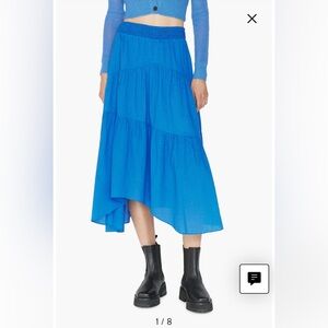 FRAME royal blue skirt brand new never worn